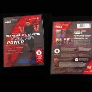 Gaiam Athletic Yoga: Yoga for Power with Giancarlo Stanton DVD